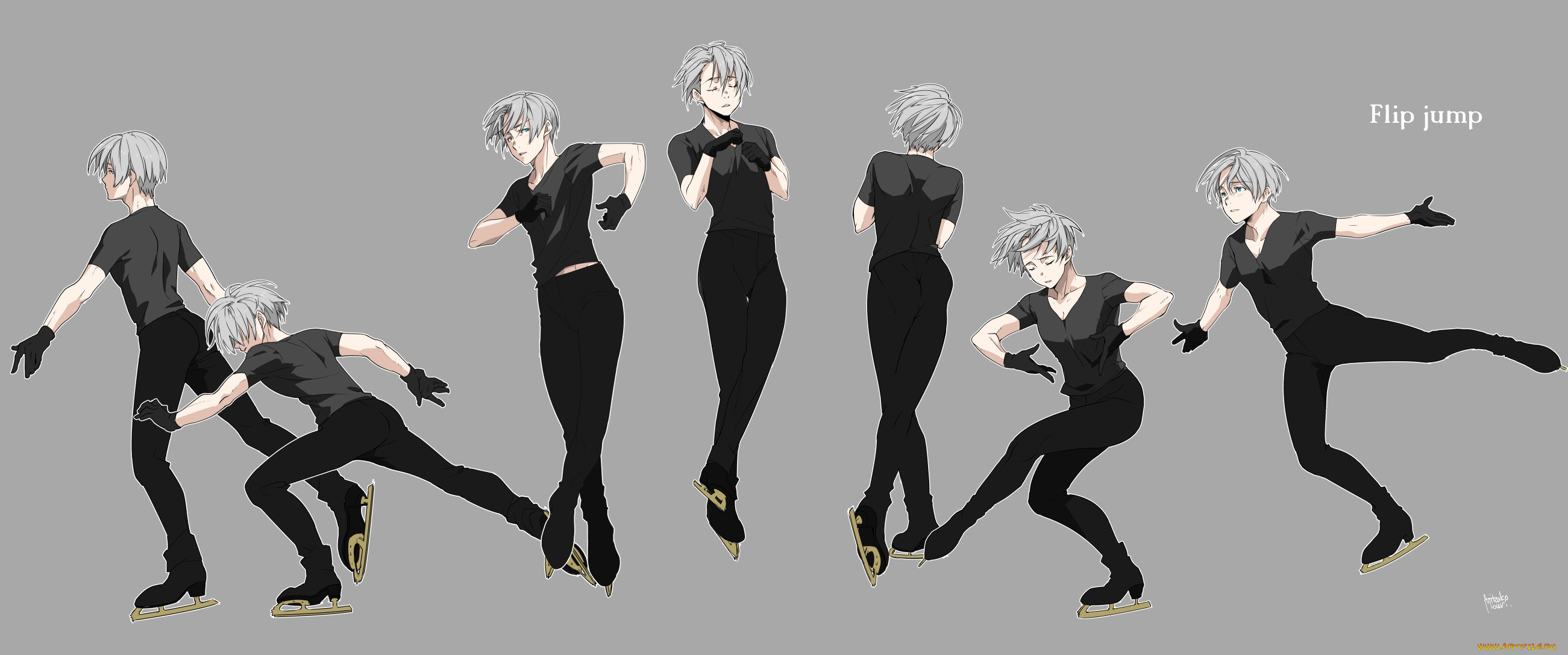 , yuri on ice, victor, nikiforov
